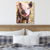 Ferkel Leinwanddruck (Insitu (Schlafzimmer))