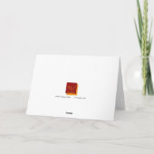 Ferkel-Nasen-Gruß-Karte - löschen Sie nach innen Karte (Rückseite)