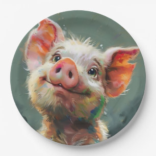 Ferkel Pappteller