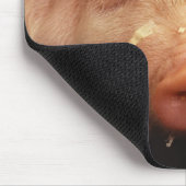Ferkel-Schwein-entzückende Gesichts-Schnauze Mousepad (Ecke)