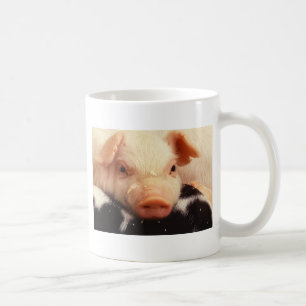 Ferkel-Schwein-Gesichts-Schnauze Kaffeetasse