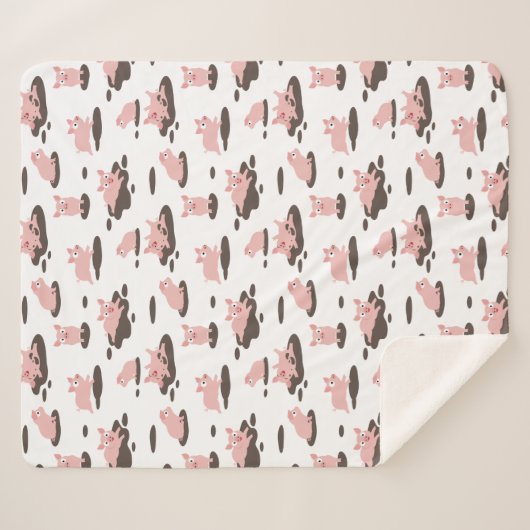 Ferkel Sherpa Blanket Sherpadecke (Vorderseite (Horizontal))