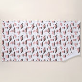 Ferkel Strandtuch (Vorderseite)