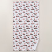 Ferkel Strandtuch (Vorderseite)