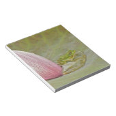 Ferkel und Lotus, Blume, China, Notizblock (angewinkelt)
