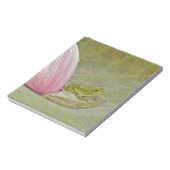 Ferkel und Lotus, Blume, China, Notizblock (Rotiert)