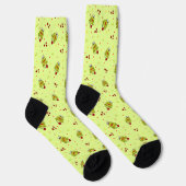 Ferkel und Rose Socken (Rechts)