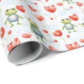 Ferkel- und Rotkehlschnecken Geschenkpapier (Rolleneckpunkt)