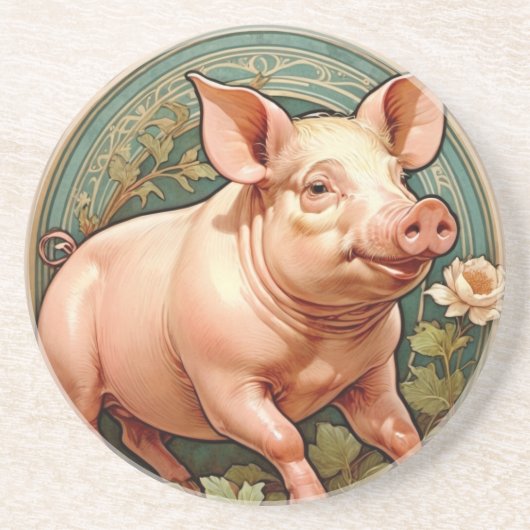 Ferkel Untersetzer (Vorne)