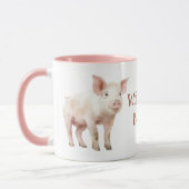 Ferkel-Wasserfarbe Tasse (Links)