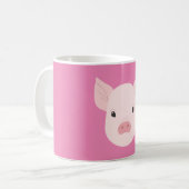 Ferkelgesicht Kaffeetasse (Vorderseite Links)