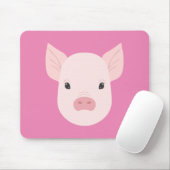 Ferkelgesicht Mousepad (Mit Mouse)
