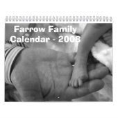 Ferkelwurf-Familien-Kalender - 2008 Kalender (Titelbild)
