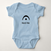 Fermata-Musik hält mich Baby-Jersey-Bodysuit Baby Strampler (Vorderseite)
