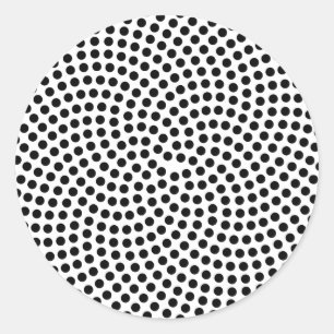 Fermats Spirale Runder Aufkleber