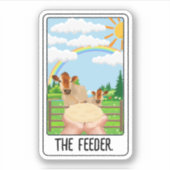 Ferment-TarotCards-Vinyl-Aufkleber Aufkleber (Vorderseite)