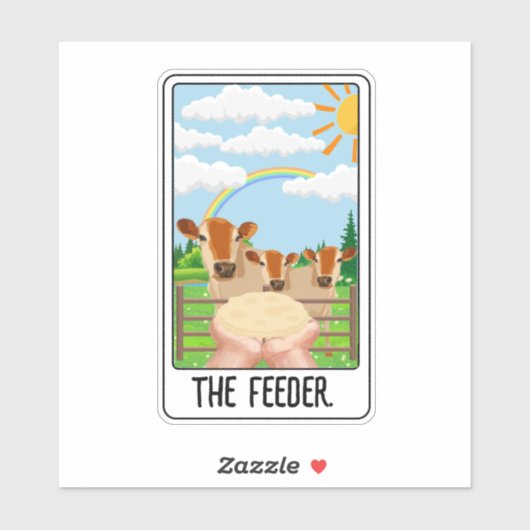 Ferment-TarotCards-Vinyl Sticker (Blatt)