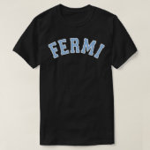 FERMI Blue Curved TShirt (Design vorne)