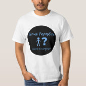 Fermi Paradox Design T-Shirt (Vorderseite)