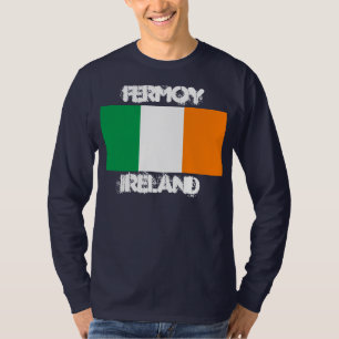 Fermoy, Irland mit irischer Flagge T-Shirt