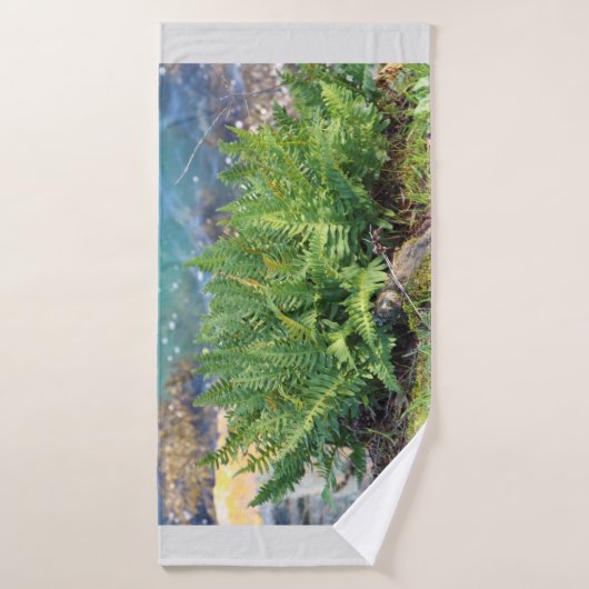 Fern am Meer Badehandtuch (Badehandtuch)
