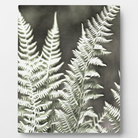 Fern Artistic Abstrakt Fotoplatte (Vorderseite)