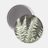Fern Artistic Abstrakt Magnet (Vorderseite/Rückseite)