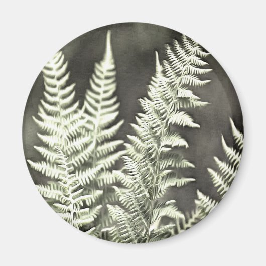 Fern Artistic Abstrakt Magnet (Vorne)