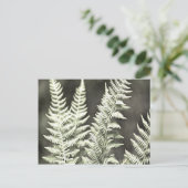 Fern Artistic Abstrakt Postkarte (Stehend Vorderseite)