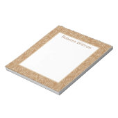 Fern-Blätter Camel Notepad Notizblock (Rotiert)