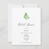 Fern-Blätter Einladung (Vorderseite)