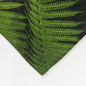 Fern-Blätter Fleecedecke (Ecke)