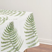 Fern Blätter Grünmuster botanische Wasserfarbe Tischdecke (Beispiel)