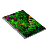 Fern-Blätter-Notebook Notizblock (Rechte Seite)