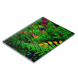 Fern-Blätter-Notebook Notizblock