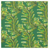 Fern-Blattgrün-Kunst Stoff (Muster)
