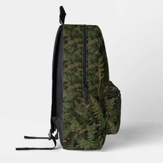 Fern Camouflage Suit Bedruckter Rucksack (Links)