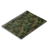 Fern Camouflage Suit Notizblock (Linke Seite)