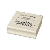 Fern-Design-Briefmarke Gummistempel (Stempel)