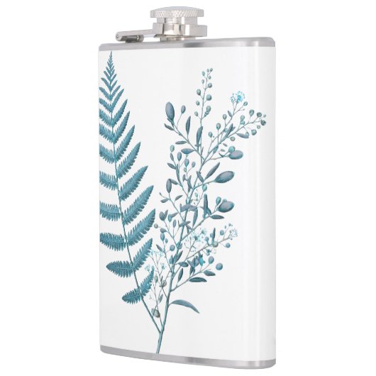 Fern designed flask flachmann (Links)