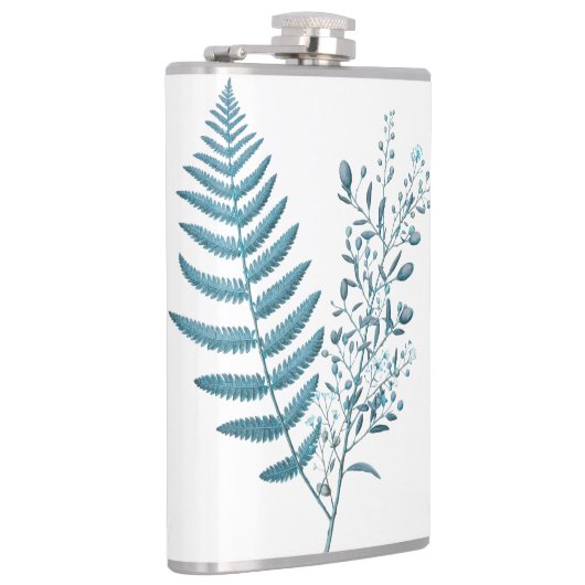 Fern designed flask flachmann (Rechts)