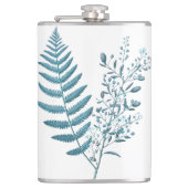 Fern designed flask flachmann (Vorderseite)
