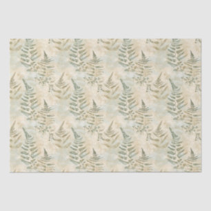 Fern & Eucalyptus Skeletts Leaf Decoupage Paper Seidenpapier