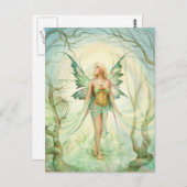 "Fern" Fairy von Schotte Howden Postkarte (Vorne/Hinten)