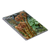 Fern Fiddleheads Botanical Notizblock (Rechte Seite)