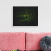 Fern Fine Art Fotograf Leinwanddruck (Insitu (Wohnzimmer))