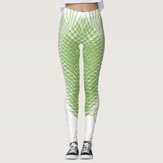 Fern Forest Leggings (Vorderseite)
