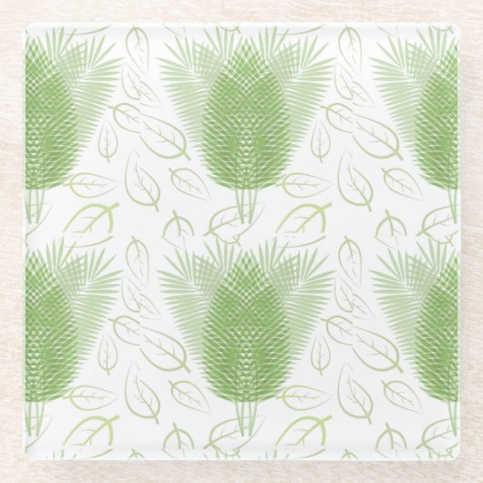 Fern Forest Mix n Match Glasuntersetzer (Vorderseite)
