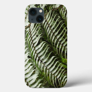 Fern Fronds II Dunkle grüne Natur iPhone 13 Hülle