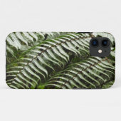 Fern Fronds II Dunkle grüne Natur Case-Mate iPhone Hülle (Rückseite (Horizontal))